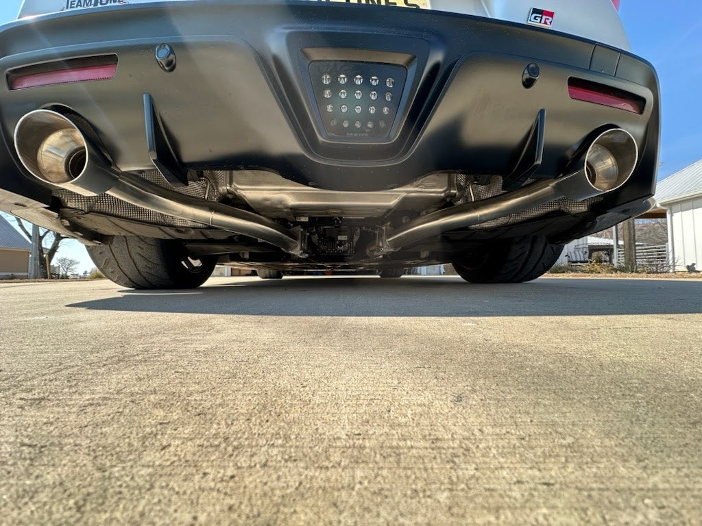 PLM Toyota Supra GR A90 Muffler Delete Axle Back Exhaust Private