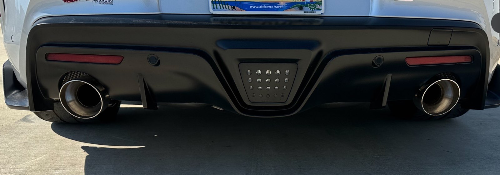 PLM Toyota Supra GR A90 Muffler Delete Axle Back Exhaust Private