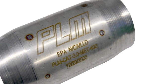 PLM High Flow Performance 400 Cell EPA Metallic Catalytic Converter
