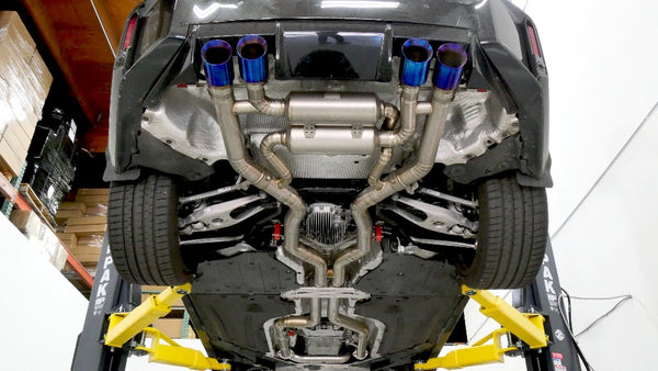 PLM Titanium Valved Exhaust System - BMW G87 M2 G8X