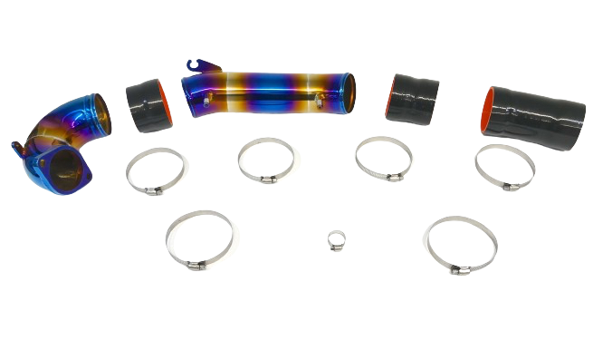 PLM Turbo Inlet Pipe Kit Stainless Burnt Blue - 2023+ FL5 Civic Type R ...