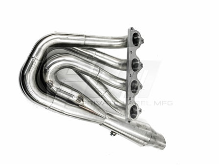 OPEN BOX PLM Power Driven H-Series Hood Exit Race Header 4-1 Megaphone ...