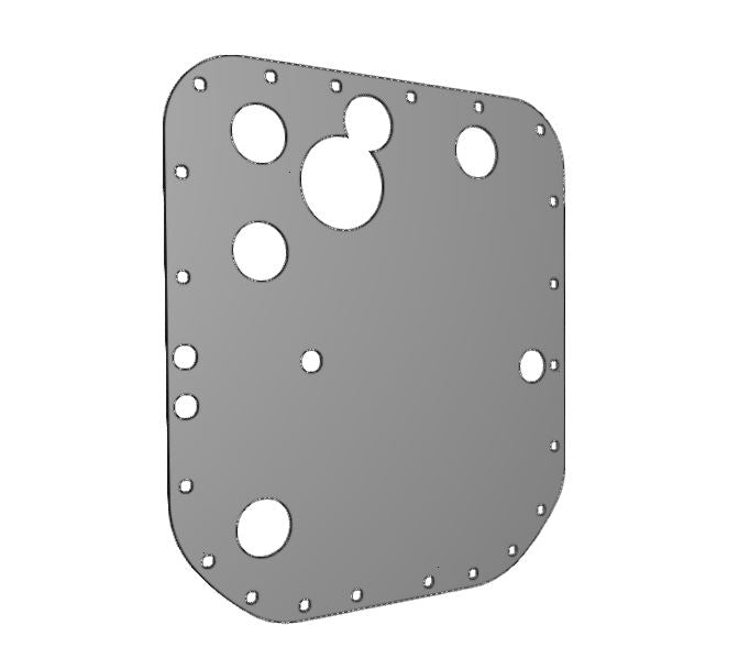 PLM Oil Pan Baffle Plate Mazda RX7 13B 8692