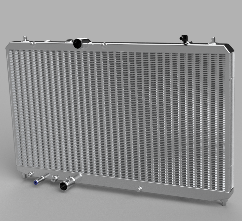 Drag Radiator Plm PLM Performance Radiator - Honda Civic Type R FL5 – Private Label Mfg