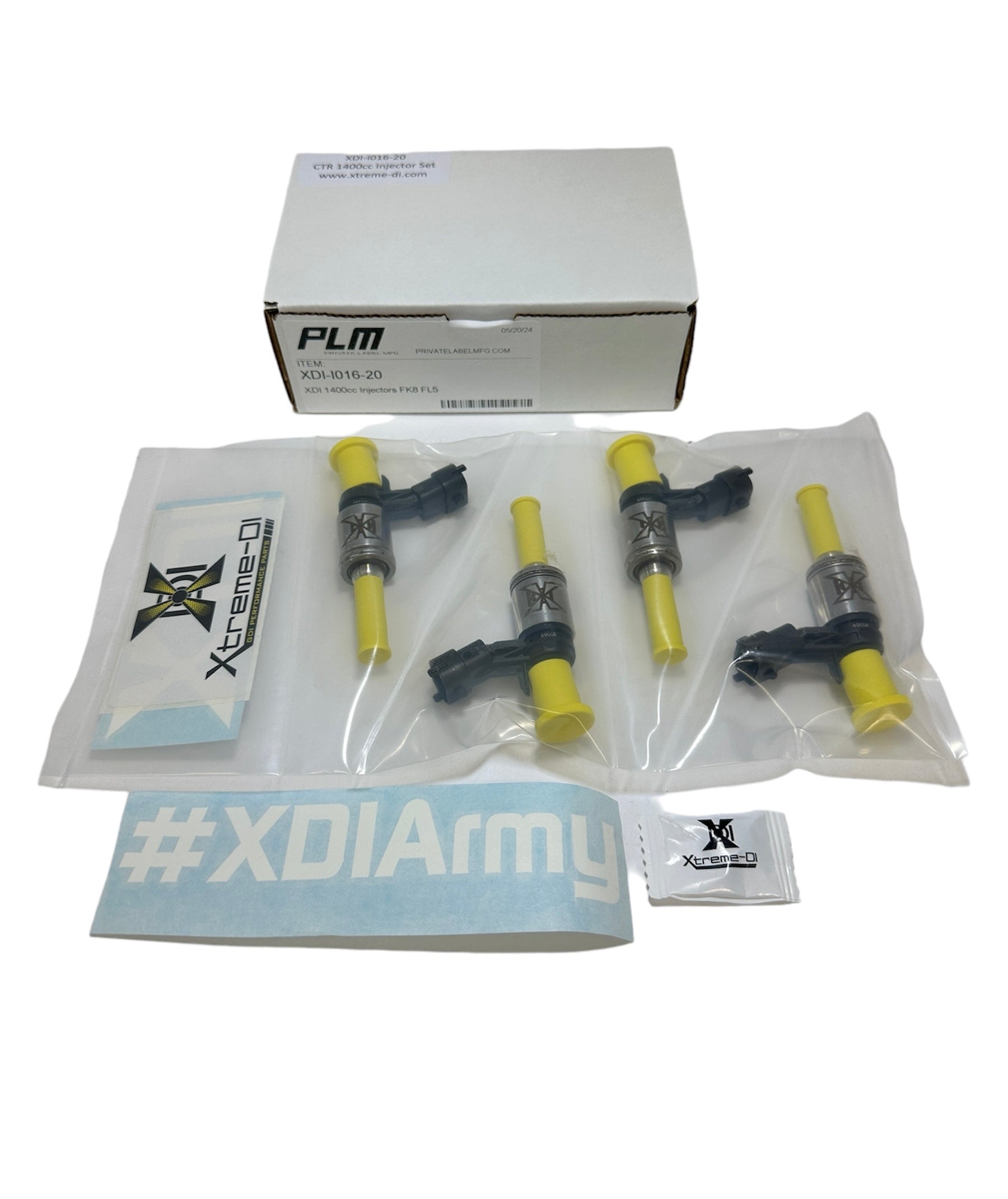 XDI Fuel Injectors 1400cc - 17-24 Honda Civic Type R FK8 FL5 – Private ...