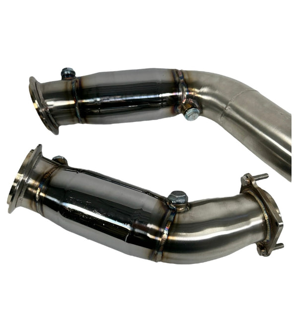 PLM Power Driven BMW M3 M4 3-inch Catted Downpipes F80 F82