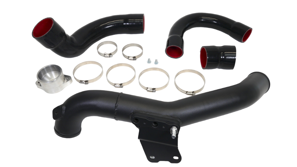 Triple Inlet Pipe PLM Turbo Inlet Pipe Kit Stainless Burnt Blue - 23+ Integra 22+Civic