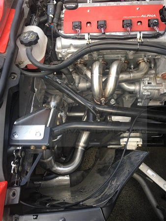 PLM Power Driven Polaris Slingshot Exhaust with Adjustable Silencers & Header / Manifold