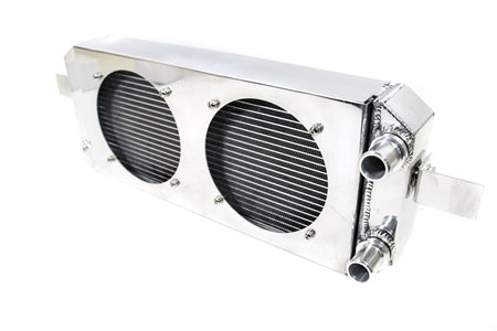 Universal Pocket Tucked Aluminum Radiator – 2 Rows, Fit Honda Civic / CRX, RH249525