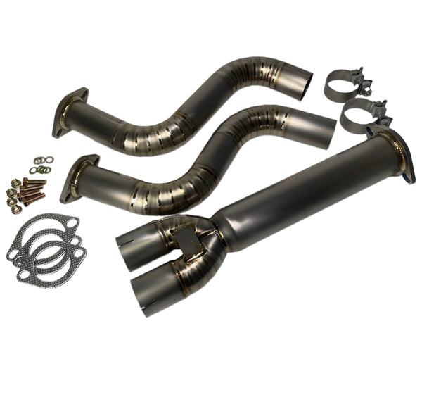 PLM Power Driven Titanium Mid Y-Pipe for Nissan 370Z