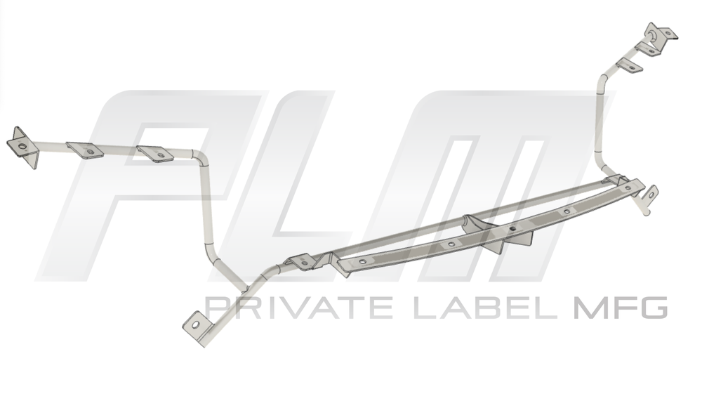 PLM Tubular Upper Radiator Support Honda Civic EK 96 00